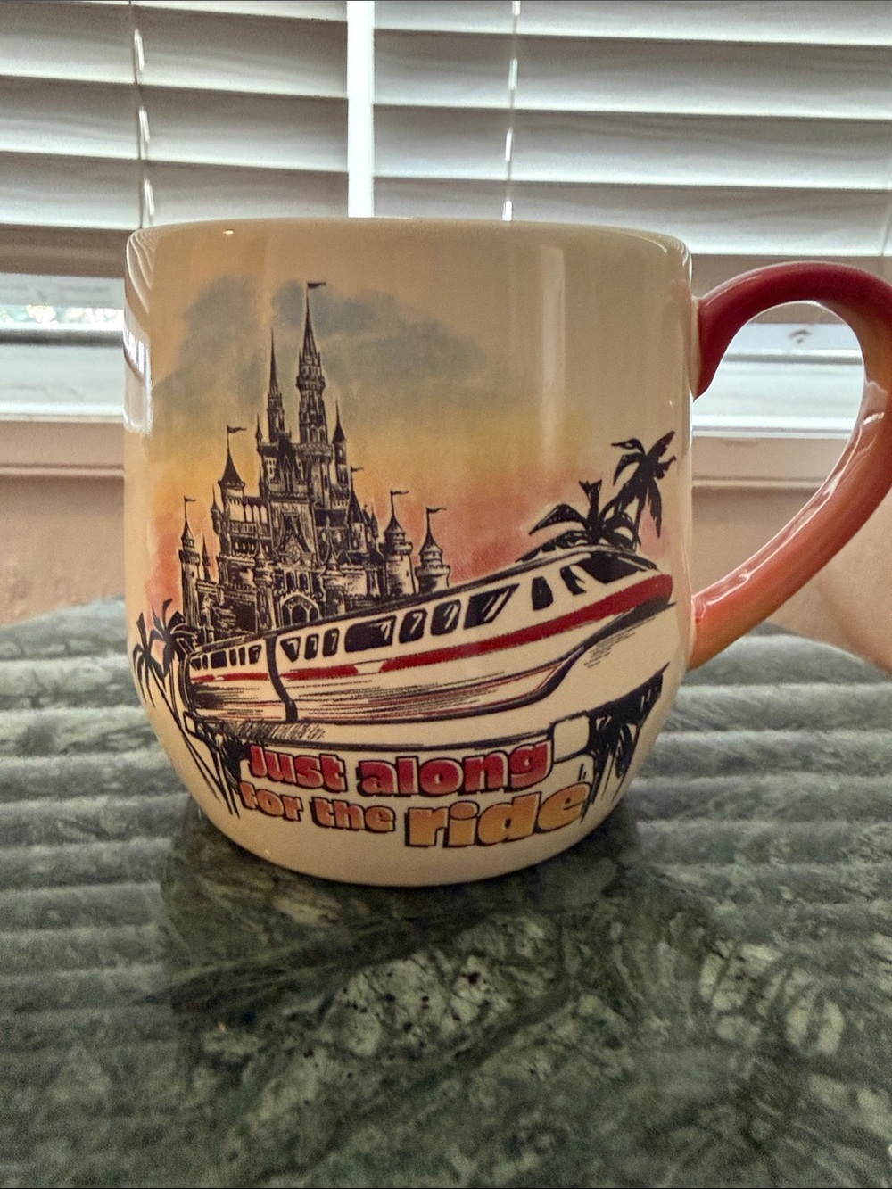 WDW Magic Kingdom Monorail Mug